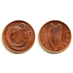 (20) Irlanda. 1988. 1 Penny (EBC)