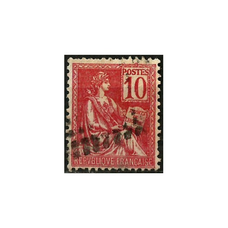 (116) Francia. 1900-29. 10 Centimes. Derechos Humanos (Usado)