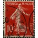 (162) Francia. 1906-37. 10 Centimes. Sembradora (Usado)