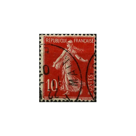 (162) Francia. 1906-37. 10 Centimes. Sembradora (Usado)