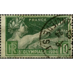 (198) Francia. 1924. 10 Centimes. 8ª Olimpiadas (Usado)