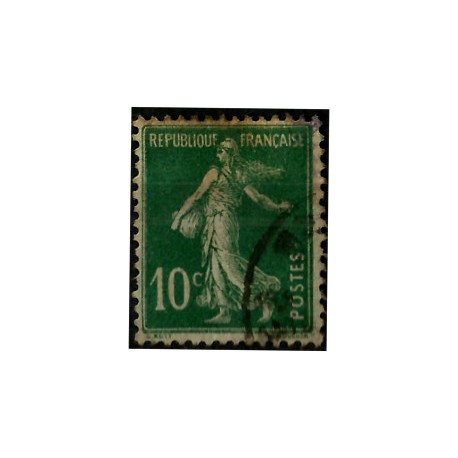(163) Francia. 1906-37. 10 Centimes. Sembradora (Usado)