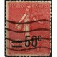 (233) Francia. 1926-27. 50 Centimes. Sobrecarga (Usado)