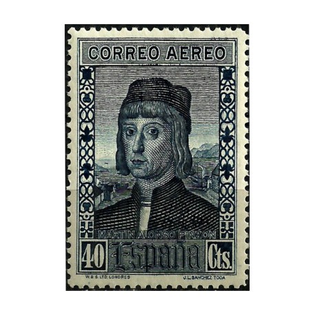 (554) 1930. 40 Céntimos. Descubrimiento de América (Nuevo)