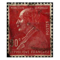 (242) Francia. 1927. 90 Centimes. Marcelin Berthelot (Usado)