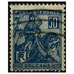 (245) Francia. 1929. 50 Centimes. Juana de Arco (Usado)