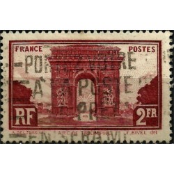 (263) Francia. 1931. 2 Francs. Arco de Triunfo (Usado)