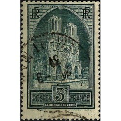 (247A) Francia. 1929-33. 3 Francs. Catedral de Reims (Usado)