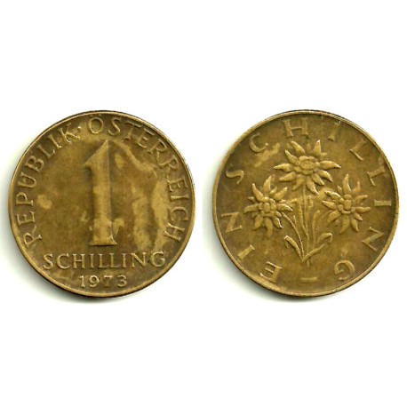 (2886) Austria. 1973. 1 Schilling (MBC)
