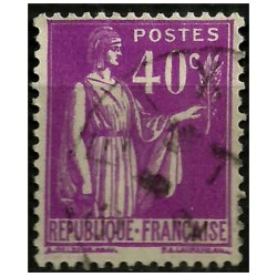 (265) Francia. 1932-39. 40 Centimes. Símbolo de la Paz (Usado)