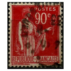 (274) Francia. 1932-39. 90 Centimes. Símbolo de la Paz (Usado)