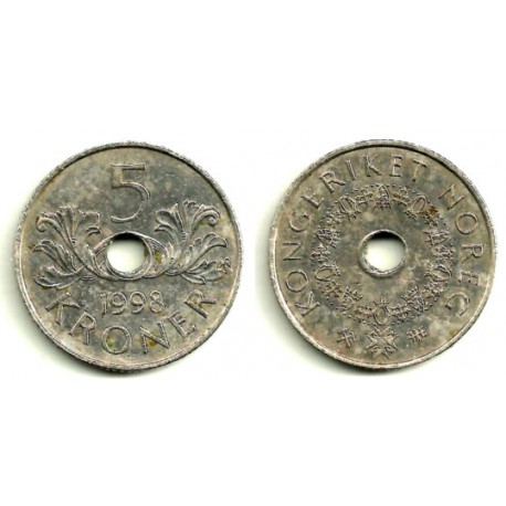(463) Noruega. 1998. 5 Kroner (MBC)