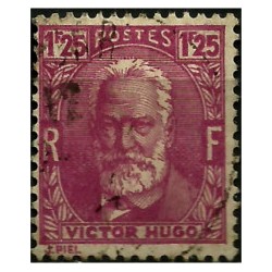 (293) Francia. 1933. 1,25 Francs. Victor Hugo (Usado)