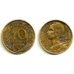 (929) Francia. 1965. 10 Centimes (MBC+)