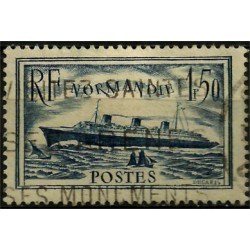 (300) Francia. 1935. 1,50 Francs. Normandie (Usado)