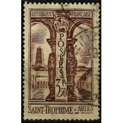 (302) Francia. 1935. 3,50 Francs. Saint-Trophime d'Arles (Usado)