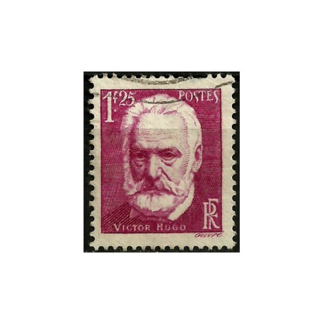 (303) Francia. 1935. 1,25 Francs. Victor Hugo (Usado)
