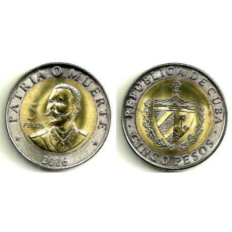Cuba. 2016. 5 Pesos (SC)