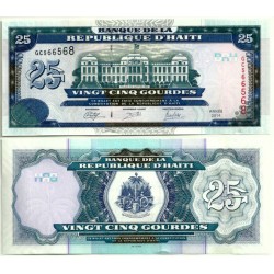 (266e) Haiti. 2014. 25 Gourdes (SC)