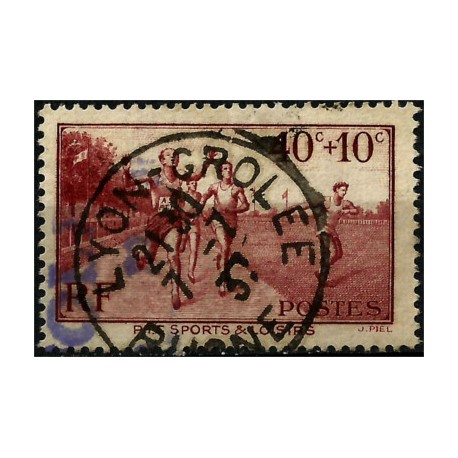 (B61) Francia. 1937. 40 + 10 Centimes. Obras sociales y deportivas (Usado)