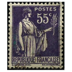 (268) Francia. 1932-39. 55 Centimes. Símbolo de la Paz (Usado)