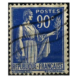 (276) Francia. 1932-39. 90 Centimes. Símbolo de la Paz (Usado)