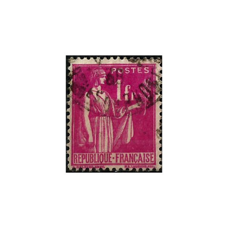 (278) Francia. 1932-39. 1 Franc. Símbolo de la Paz (Usado)