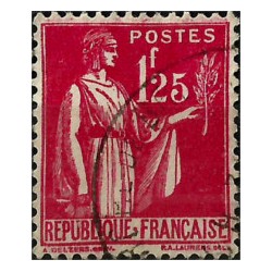 (280) Francia. 1932-39. 1,25 Francs. Símbolo de la Paz (Usado)