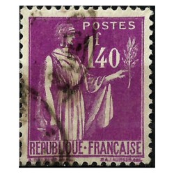 (281) Francia. 1932-39. 1,40 Francs. Símbolo de la Paz (Usado)
