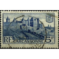 (345) Francia. 1938. 5 Francs. Carcassonne (Usado)