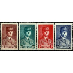 (415 a 418) Francia. 1941. Serie Completa. Marshall Pétain (Nuevo)