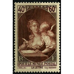 (B92) Francia. 1939. 40 + 60 Centimes. Museo Postal (Nuevo)