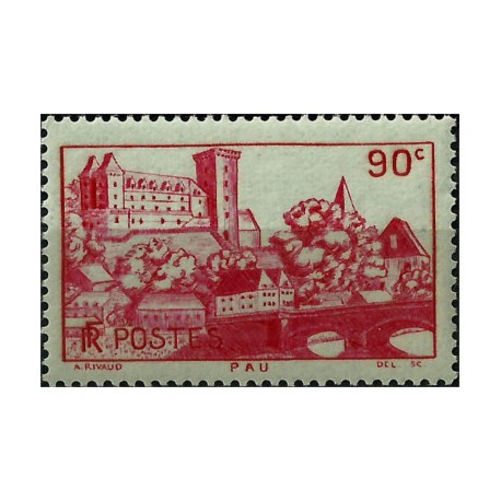 (393) Francia. 1939. 90 Centimes. Pau (Nuevo)