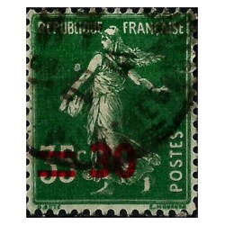 (400) Francia. 1940-41. 30 Centimes. Sobrecarga (Usado)