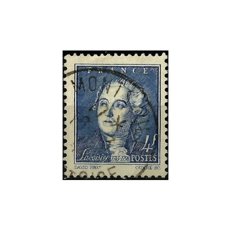 (464) Francia. 1943. 4 Francs. Lavoisier (Usado)