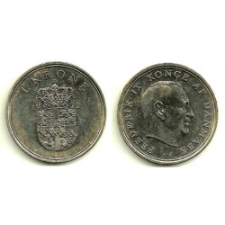 (581.1) Dinamarca. 1971. 1 Kroner (MBC)