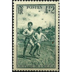 (B194) Francia. 1945. 4 + 2 Francs. Aire Puro (Nuevo)