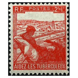 (B193) Francia. 1945. 2 + 1 Francs. Ayuda Tuberculosos (Nuevo)