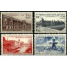 (581 a 584) Francia. 1947. Serie Completa. XIIe Congres UPU (Nuevo)