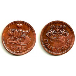(868.1) Dinamarca. 1999. 25 Ore (EBC)