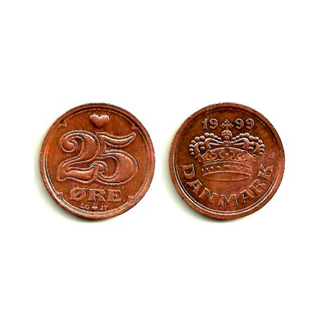 (868.1) Dinamarca. 1999. 25 Ore (EBC)