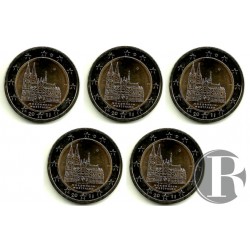 Alemania. 2011(ADFGJ). 2 Euro (SC) Renania del Norte-Westfalia