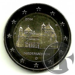 Alemania. 2014(A). 2 Euro (SC) Niedersachsen