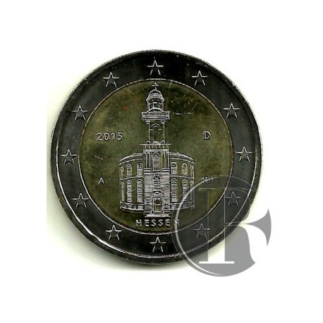 Alemania. 2015. 2 Euro (A) (SC) Hessen