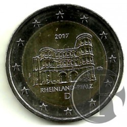 Alemania. 2017(J). 2 Euro (SC) Rheinland-Pfalz