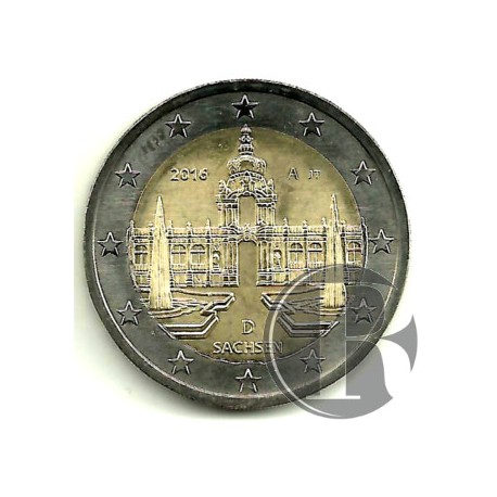 Alemania. 2016(F). 2 Euro (SC)