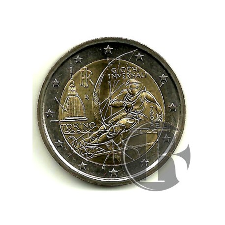 Italia. 2006. 2 Euro (SC) Juegos Olímpicos de Invierno