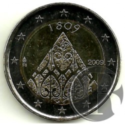Finlandia. 2009. 2 Euro (SC) Bicentenario del Gobierno