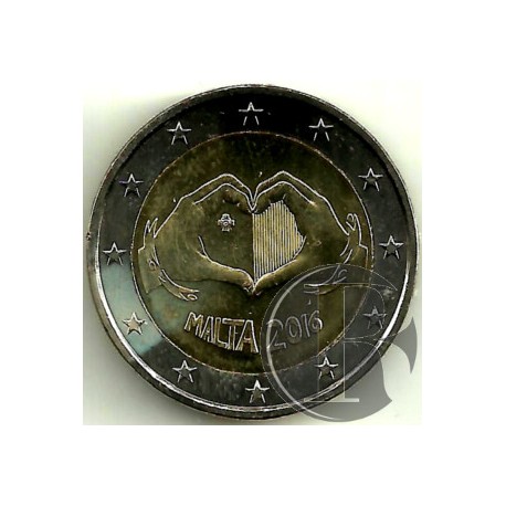 Malta 2016 2 Euro (SC)