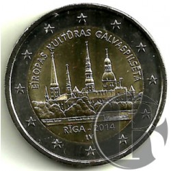 Letonia 2014 2 Euro (SC)